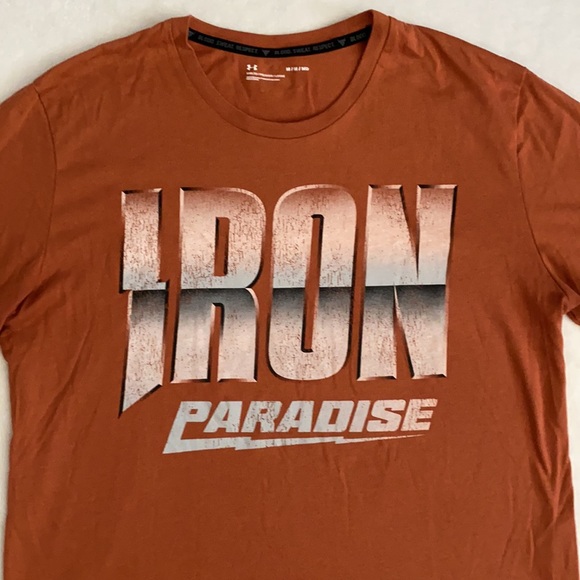Under Armour | Project Rock Dare to Fail Iron Paradise Short Sleeve Shirt (M) - Picture 7 of 16